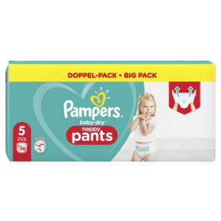 Baby Dry Pants Junior Größe 5 Pampers Monatspackung 112 / 108 Windelhöschen*