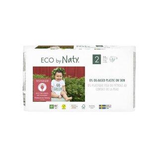 Eco by Naty Ökowindeln Größe 2 Monatspackung 132 Windeln