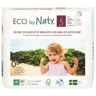 Eco by Naty Ökopants Größe 5 Monatspackung 80 Windelhöschen